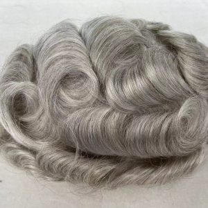 THIN SKIN Man’s PU Toupee 1B80