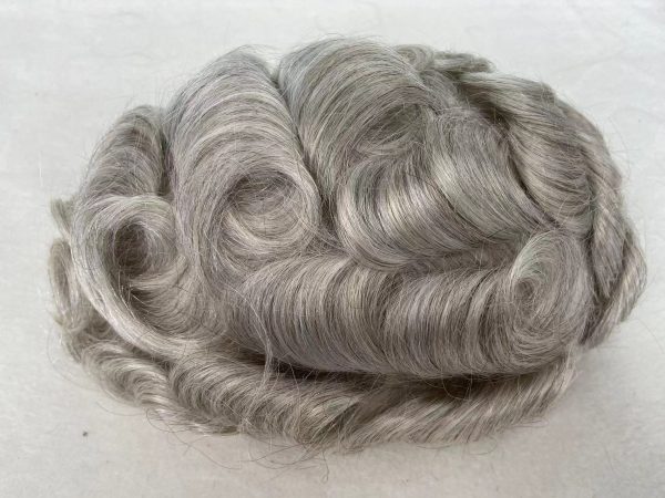 THIN SKIN  Man’s  PU Toupee 1B80