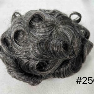 Thin PU skin #250 100%human hair toupee for man