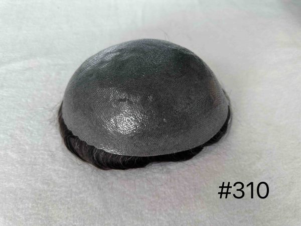 Thin PU skin #310 100%human hair toupee for man - Image 2