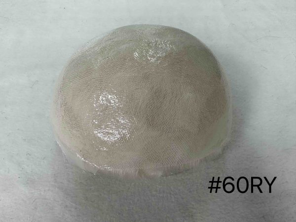 Thin PU skin 100%human hair toupee for man - Image 3